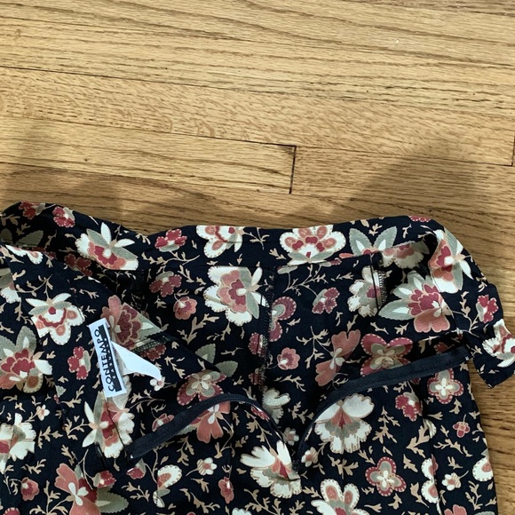 Vintage 90s Floral Trumpet Skirt by Contempo Casual - Picture 8 of 8